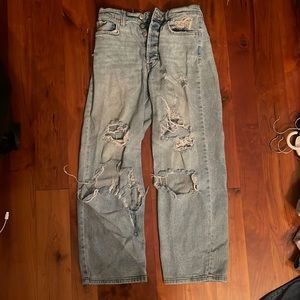 wild fable ripped mom jeans soft and comfortable jeans